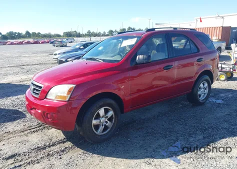 2008 Kia Sorento Lx z USA, uszkodzony, nr VIN KNDJD735285835881